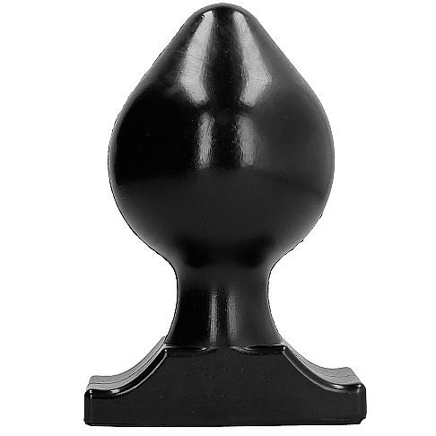 Plug Anale XL All Black — PVC Flessibile, 22,5 cm