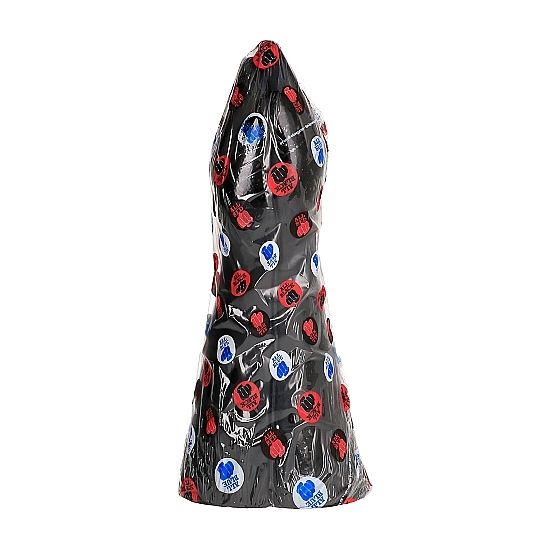 Dildo da Fisting Realistico All Black — 39 cm