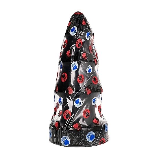 Plug Anale Gigante All Black Desafío — PVC, 40 cm