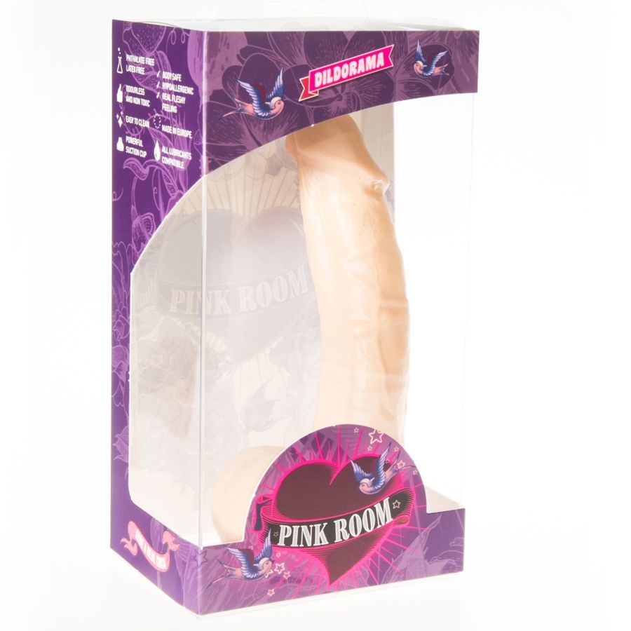 Dildo Realistico Pink Room Connor Flesh — 16 cm