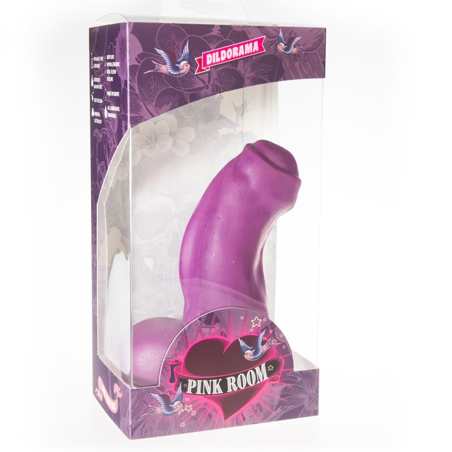 Dildo Realistico Pink Room Nestor — Viola 16,5 cm