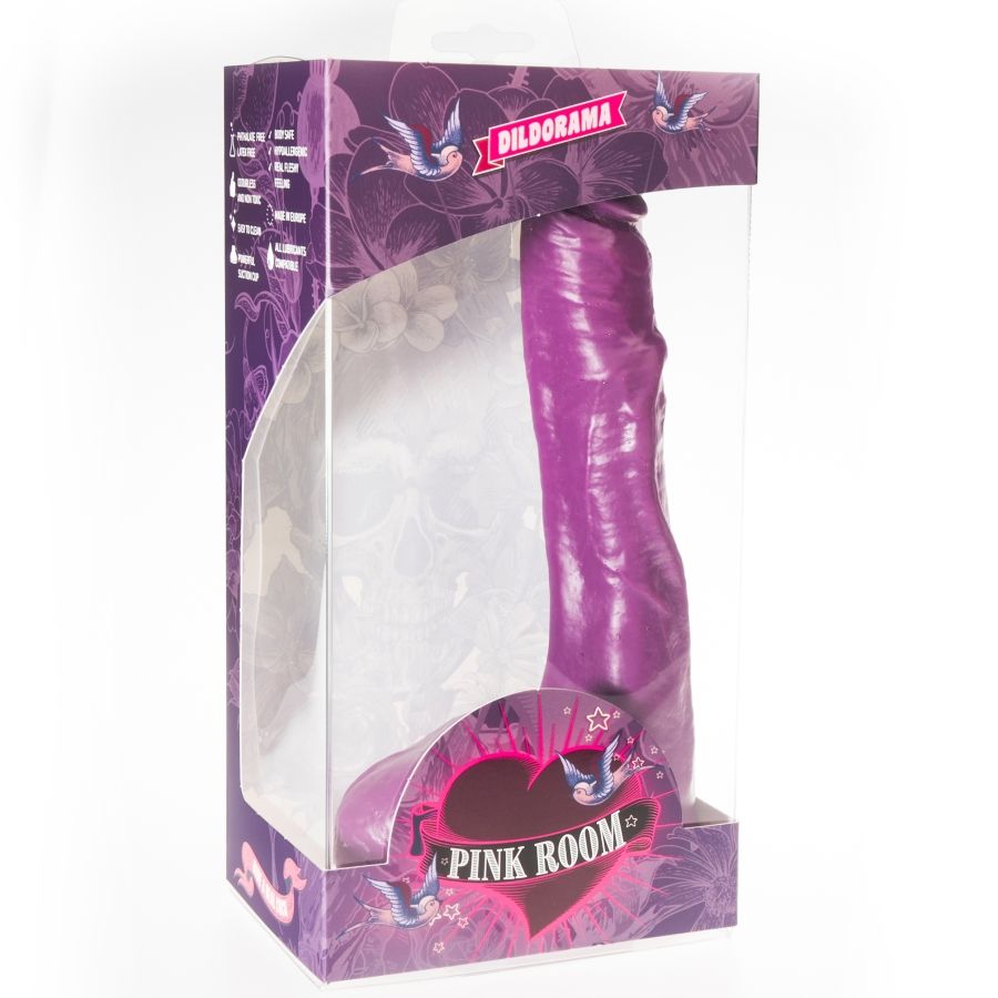 Dildo Realistico Pink Room Nilo — 23 cm, Viola