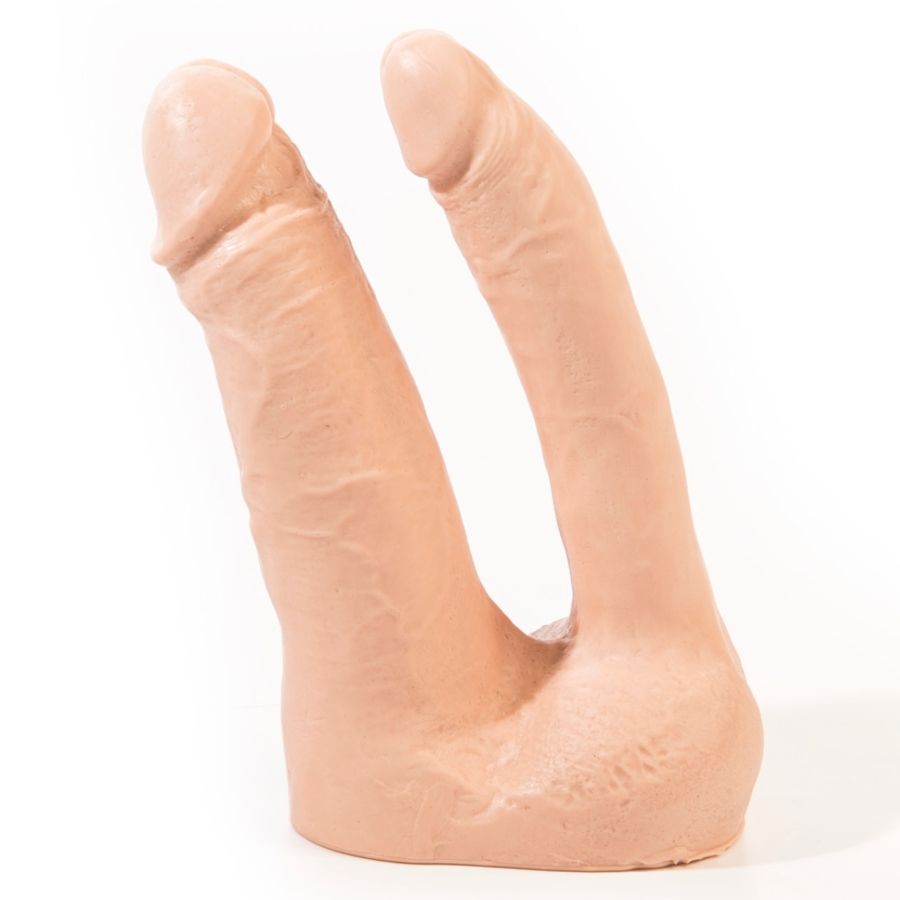 Doppio Dildo Realistico Pink Room Arthus — 17 cm / 15,5 cm