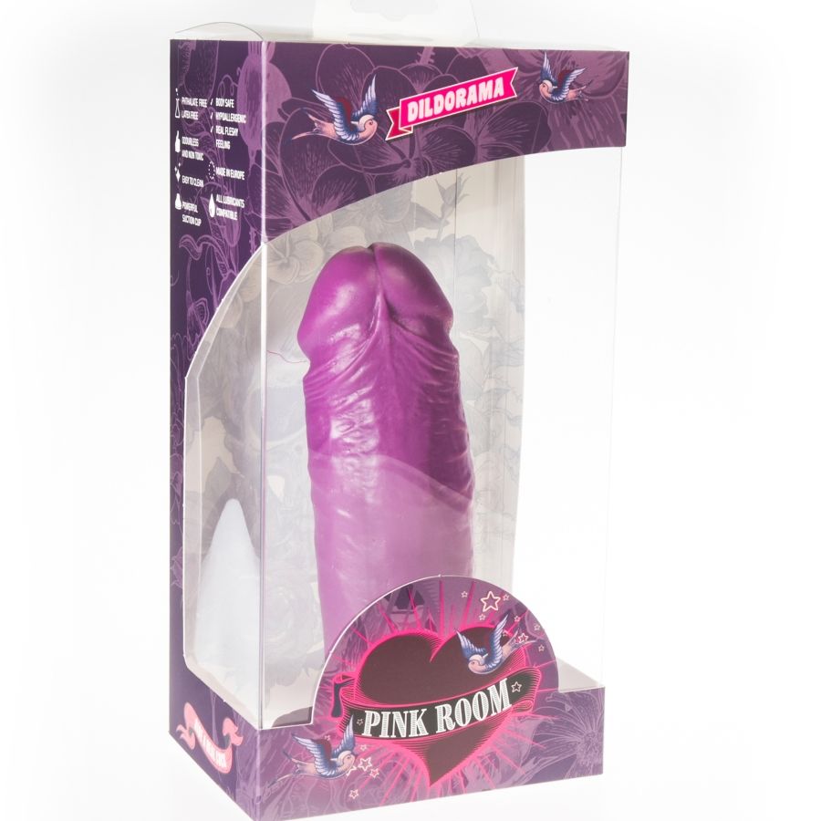 Dildo Realistico Pink Room Dael — 18,5 cm, Viola