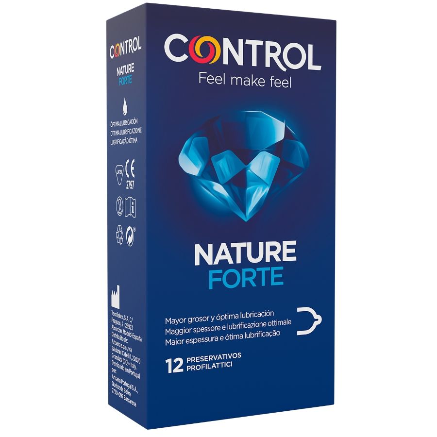 Preservativi Extra Spessi Control Forte — 12 Unità