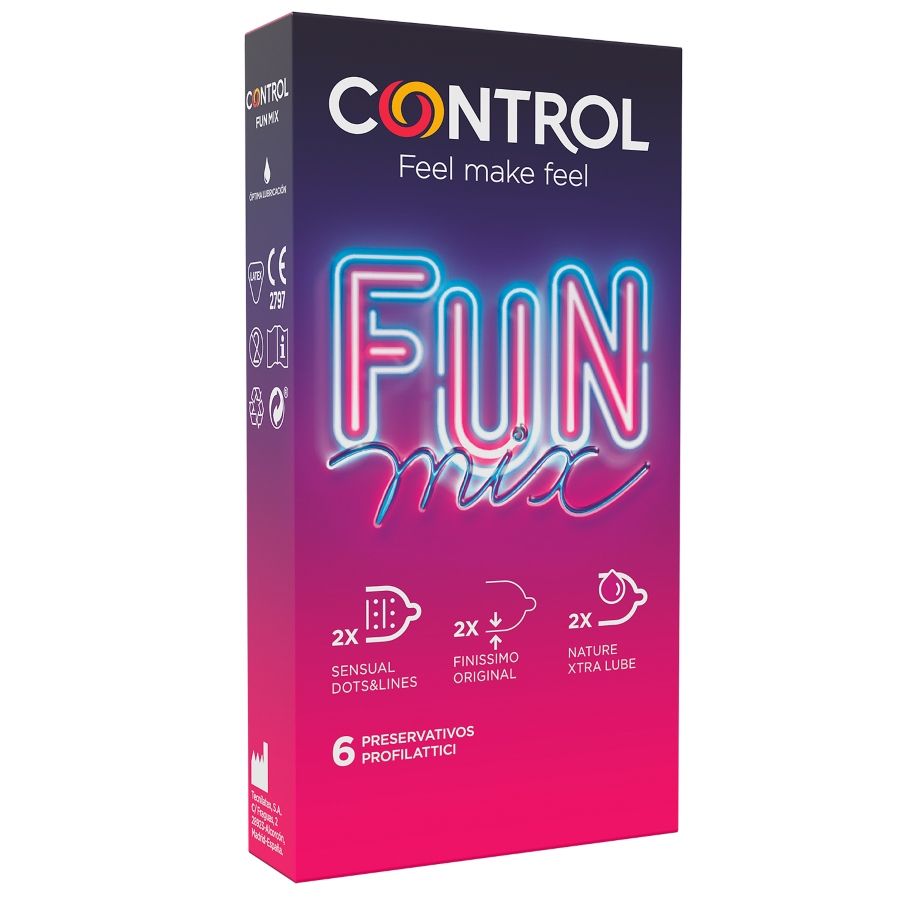 Preservativi Misti Control Feel Fun Mix — 6 Unità