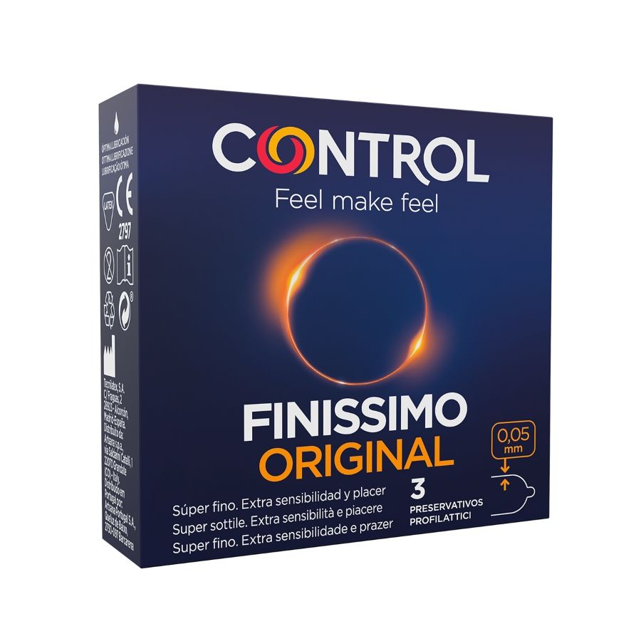 Preservativi Ultrasottili Control Finissimo — Lattice, 3 Unità