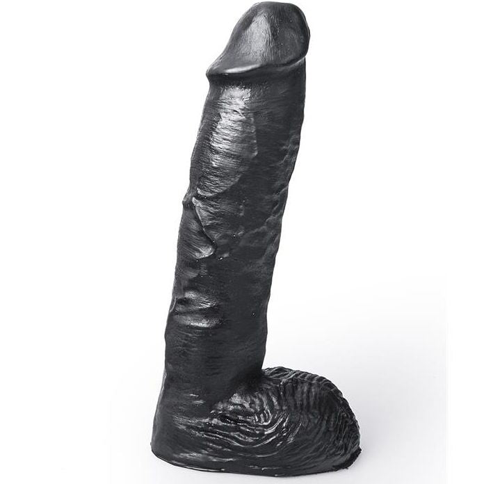 Dildo Realistico Nero Hung System Mickey — 24 cm