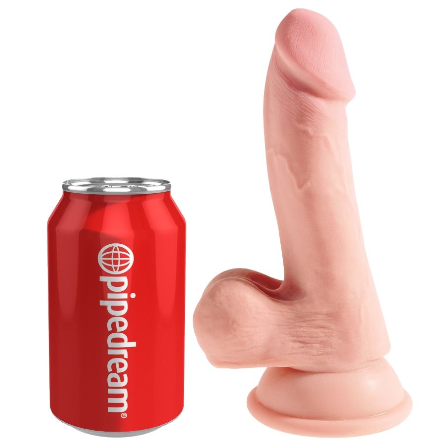 Dildo Realistico Tripla Densità King Cock Plus — 14 cm