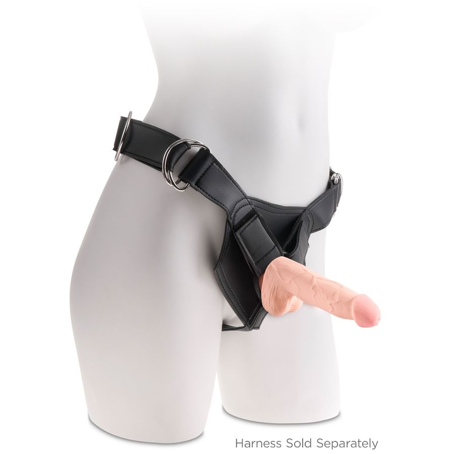 Dildo Realistico Tripla Densità King Cock Plus — 14 cm