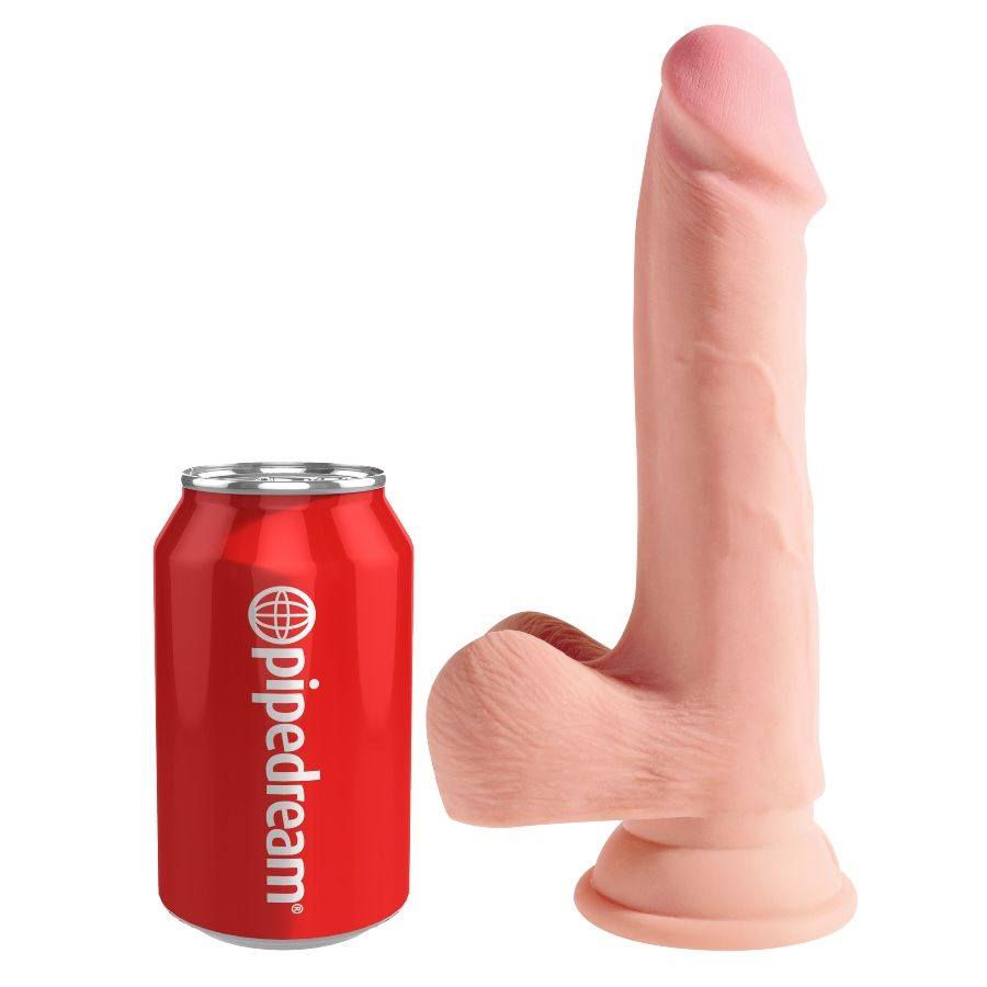 Dildo Realistico Tripla Densità King Cock Plus — 19 cm