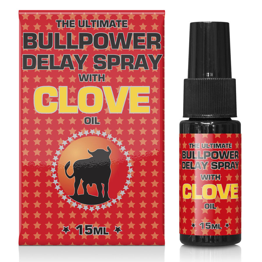 Spray Ritardante ai Chiodi di Garofano Cobeco Bull Power — 15 ml