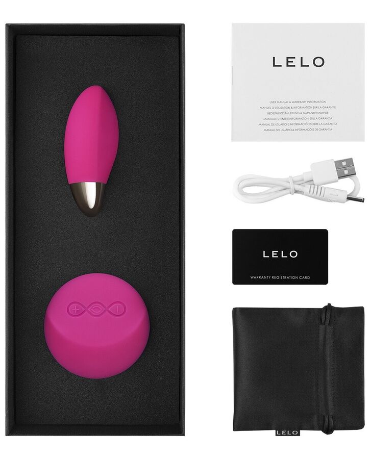 Uovo Vibrante con Telecomando LELO Lyla 2 — SenseMotion, Cerise