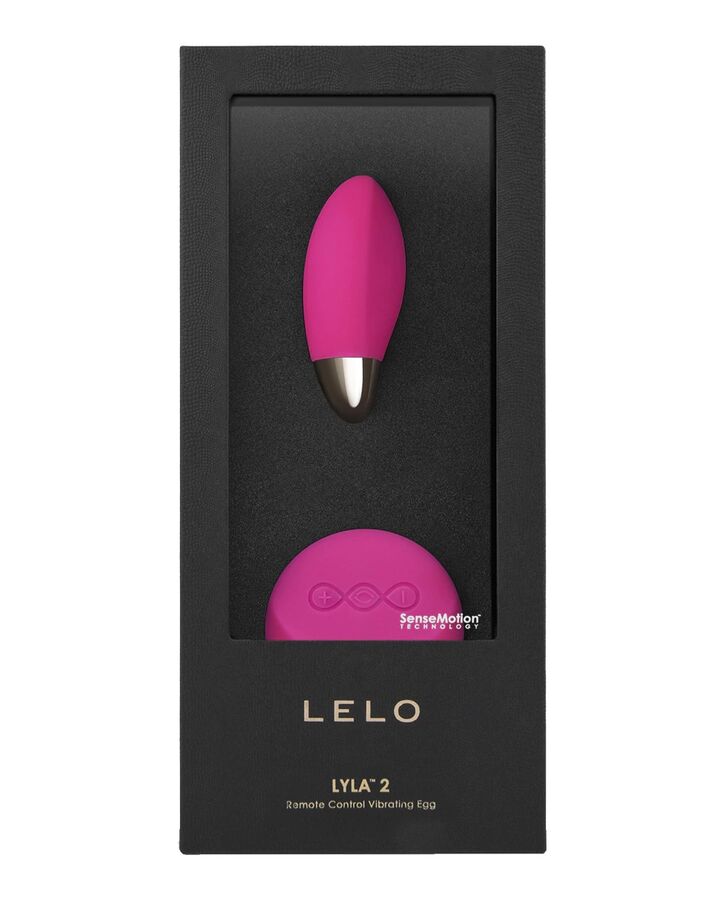 Uovo Vibrante con Telecomando LELO Lyla 2 — SenseMotion, Cerise