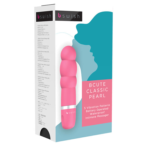 Vibratore Massaggiatore B Swish Bcute Classic — Rosa Perla