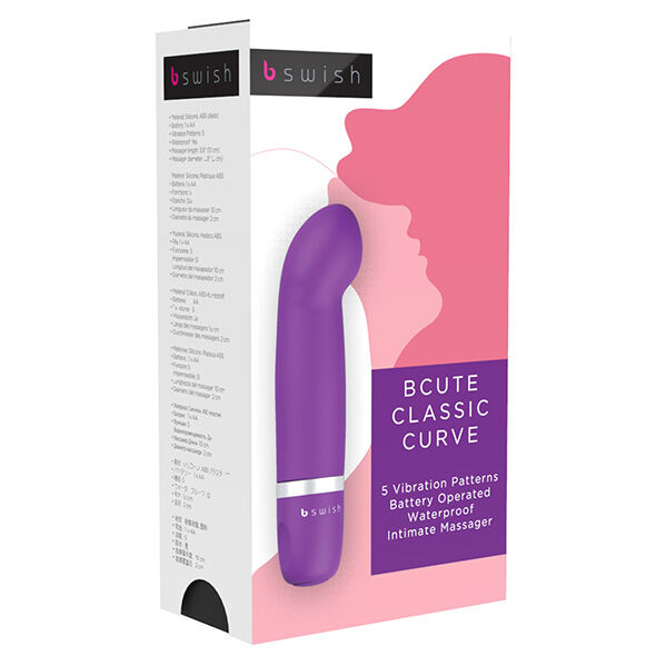Vibratore Clitoride B Swish Bcute Classic Curve — Lilla