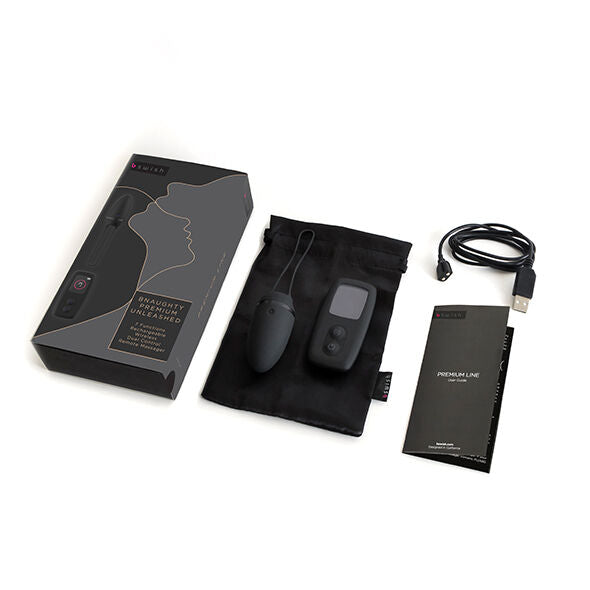 Vibratore Wand B Swish Bnaughty Premium Unleashed — Nero