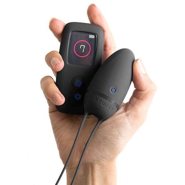 Vibratore Wand B Swish Bnaughty Premium Unleashed — Nero