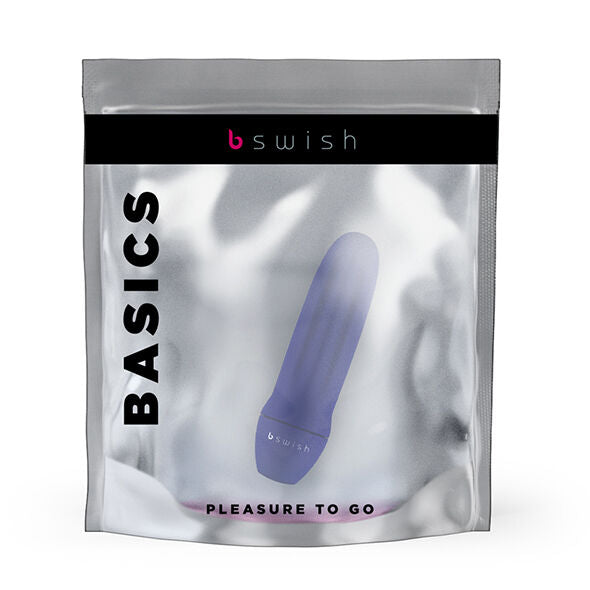 Vibratore Clitoride B Swish Bmine Classic — 6 cm, Blu Notte