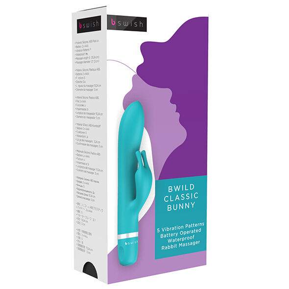 Vibratore Rabbit B Swish Bwild Classic Bunny — Silicone, Giada