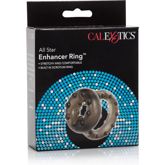 Anello Fallico Doppio Calexotics All Star — Pene e Testicoli TPR