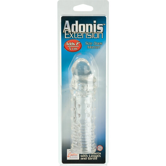 Guaina Fallica Estensione Calexotics Adonis — Silicone, +5 cm