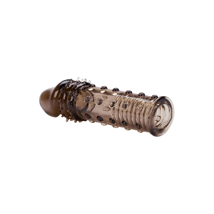 Guaina Fallica Calexotics Adonis — Silicone, +5 cm, Nera