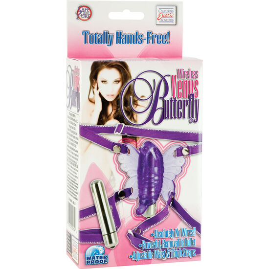 Stimolatore Clitoride Farfalla Calexotics Venus — Senza Fili