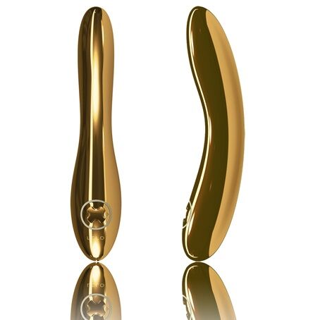 Vibratore di Lusso LELO Inez — Placcato Oro 24 Carati
