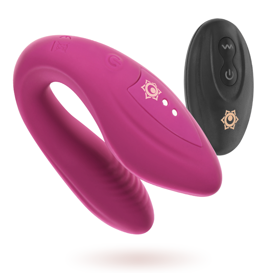Vibratore di Coppia Strapless Rithual Kama — Silicone
