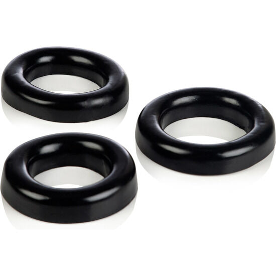 Anello Fallico Calexotics Colt — Set 3 Anelli Silicone