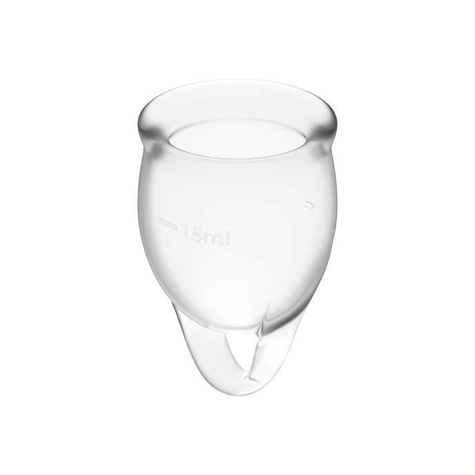 Coppa Mestruale Satisfyer Feel Confident — 15 + 20 ml