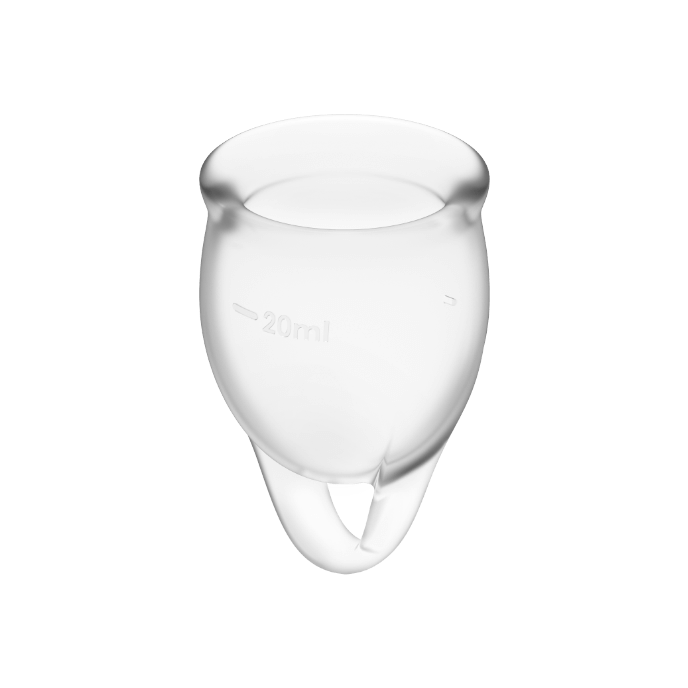 Coppa Mestruale Satisfyer Feel Confident — 15 + 20 ml
