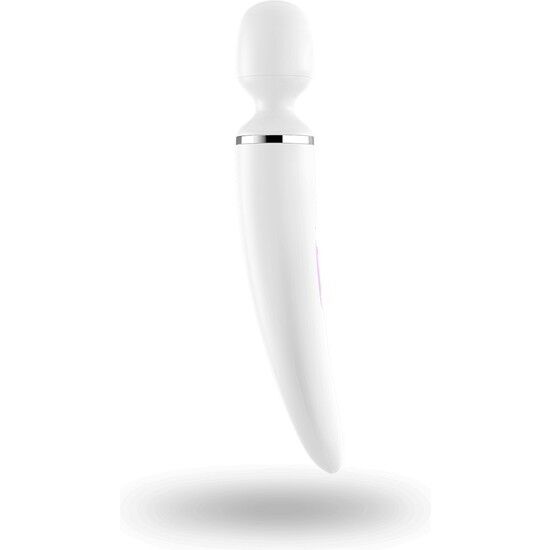 Vibratore Wand Satisfyer Wand-er Woman — Bianco