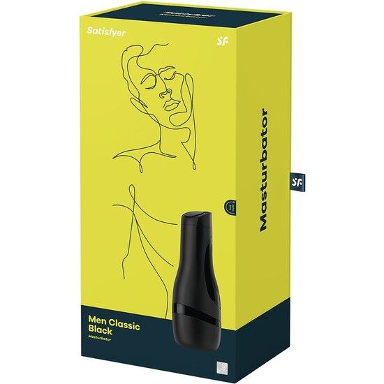 Masturbatore Maschile Satisfyer Men Classic — Nero