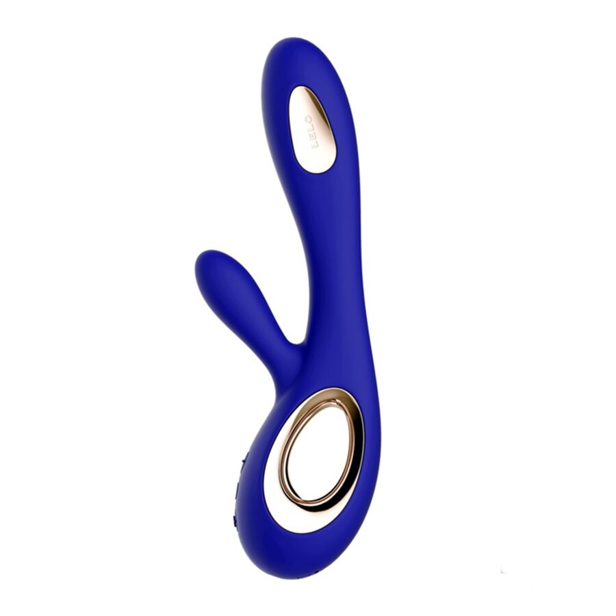 Vibratore Rabbit WaveMotion Lelo Soraya Wave — Blu Notte