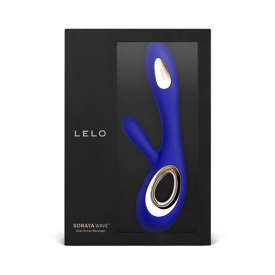 Vibratore Rabbit WaveMotion Lelo Soraya Wave — Blu Notte