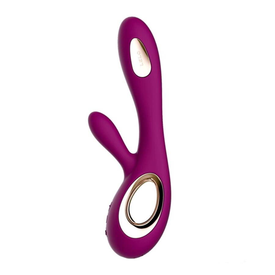 Vibratore Rabbit WaveMotion Lelo Soraya Wave — Deep Rose