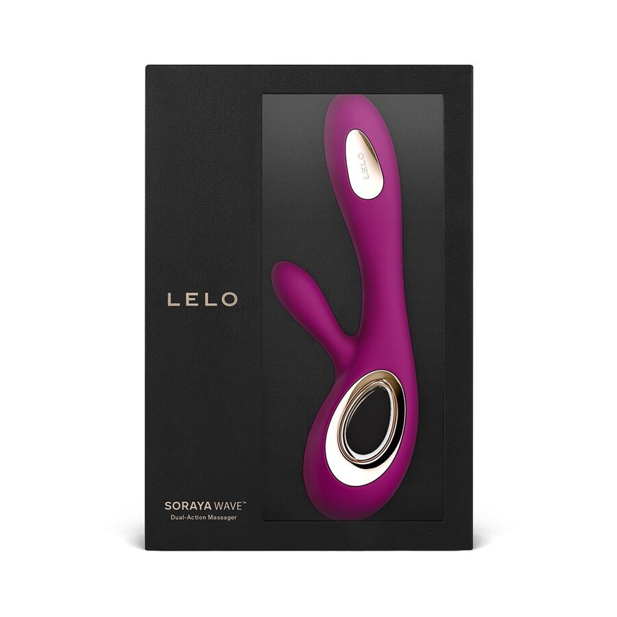 Vibratore Rabbit WaveMotion Lelo Soraya Wave — Deep Rose