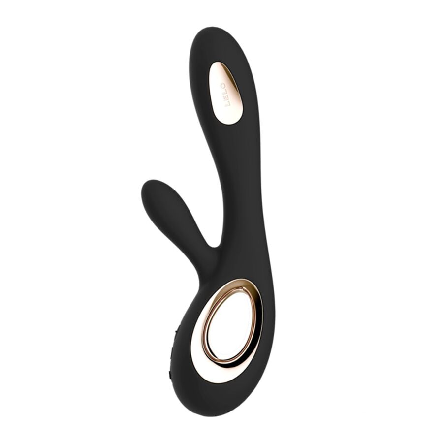 Vibratore Rabbit Lelo Soraya Wave — Punto G e Clitoride, Nero
