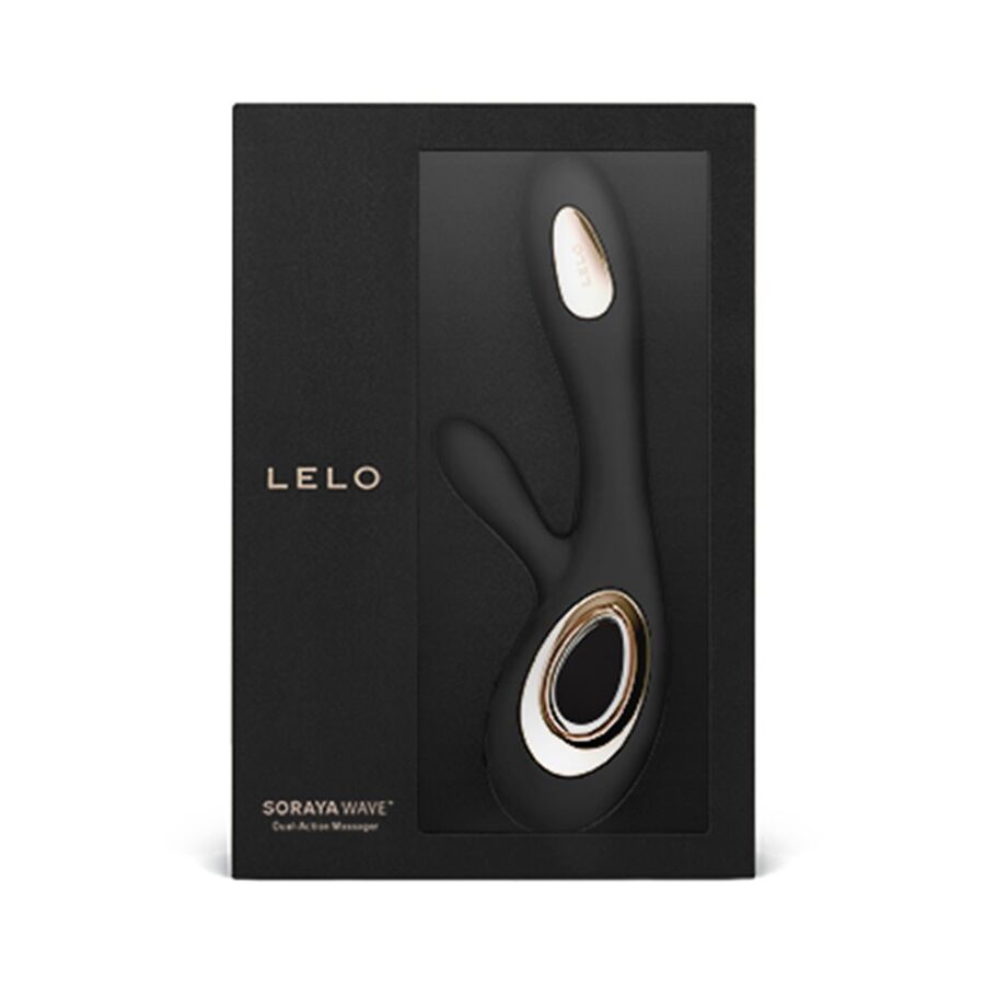 Vibratore Rabbit Lelo Soraya Wave — Punto G e Clitoride, Nero