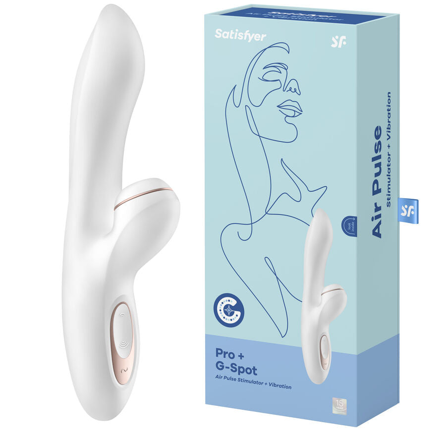 Vibratore Rabbit Satisfyer Pro G-Spot — Onde di Pressione, USB
