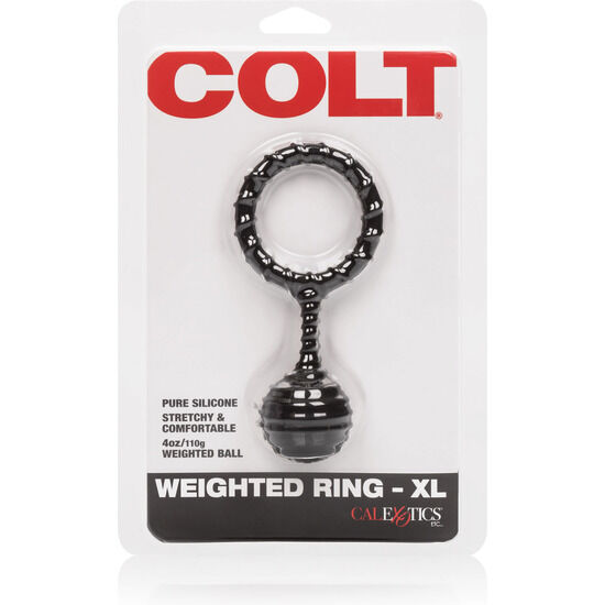 Anello Fallico Pesato Calexotics Colt XL — Silicone, 4,5 cm