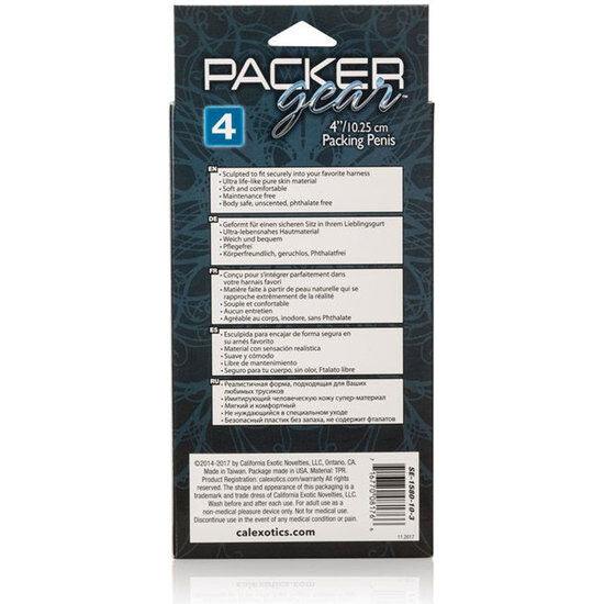 Dildo Packer Realistico Calexotics Pecker Gear — 12,75 cm