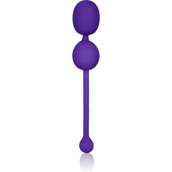 Sfere Kegel Vibranti Ricaricabili Calexotics Dual — 9 cm, Viola