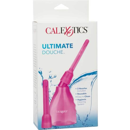 Doccia Anale Riutilizzabile Calexotics Ultimate Douche — Rosa