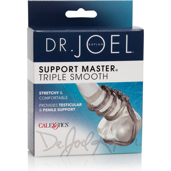 Anello Fallico Triplo con Supporto Scrotale Calexotics Dr. J