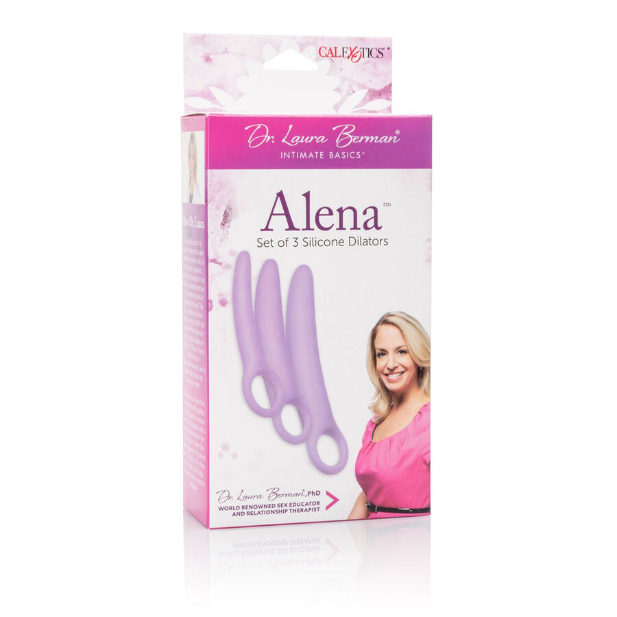 Set Dilatatori Vaginali in Silicone Calexotics Dr. Laura Berman — 3 pz