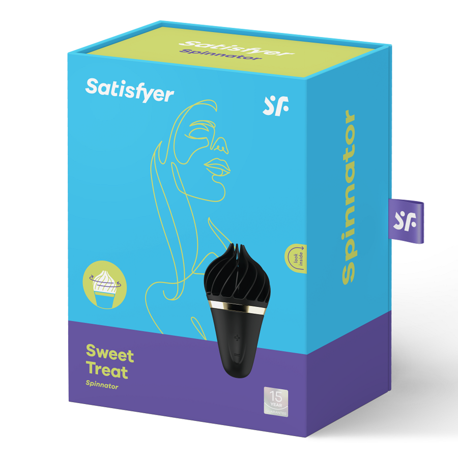Stimolatore Vulvare Rotante Satisfyer Spinnator Sweet Treat