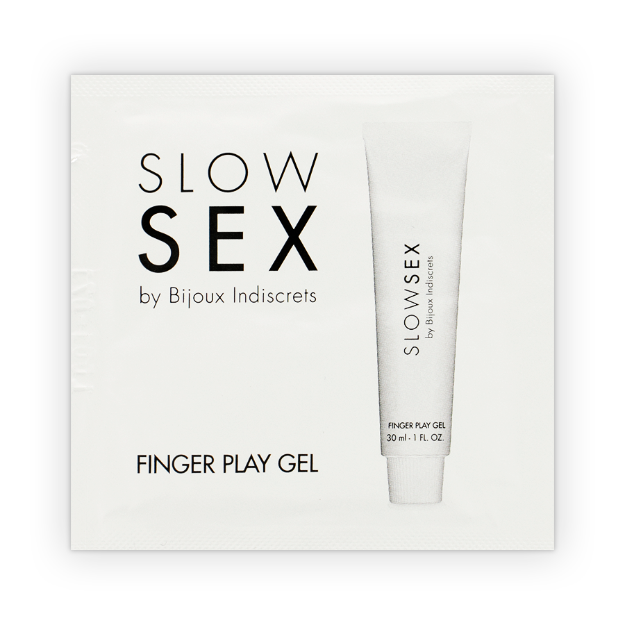 Olio da Massaggio Erotico Bijoux Slow Sex — Monodose Finger Play